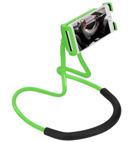 360° Flex Neck Mobile phone Stand, Neck Hanging Phone Holder, Multipurpose Desktop Live Streaming Lazy Neck, Phone Holder, Phone Accessories for Bed, Sofa, Car, Selfie, Live